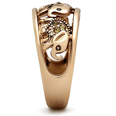 Majestic Crystal Elephants Ring-Your Soul Place